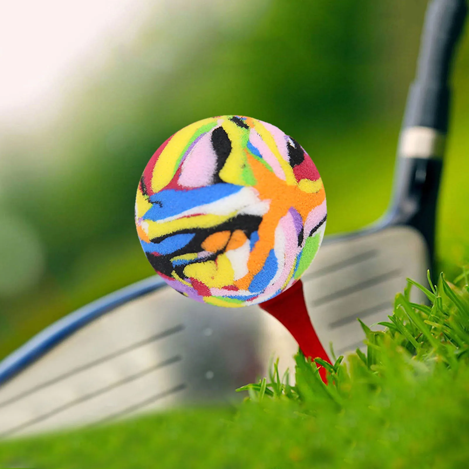 16pcs Colorful EVA Golf Practice Ball Indoor Color Sponge Swing Practice Bouncy Ball Elastic
16pcs Colorful EVA Golf Practice Ball Indoor Color Sponge Swing Practice Bouncy Ball Elastic