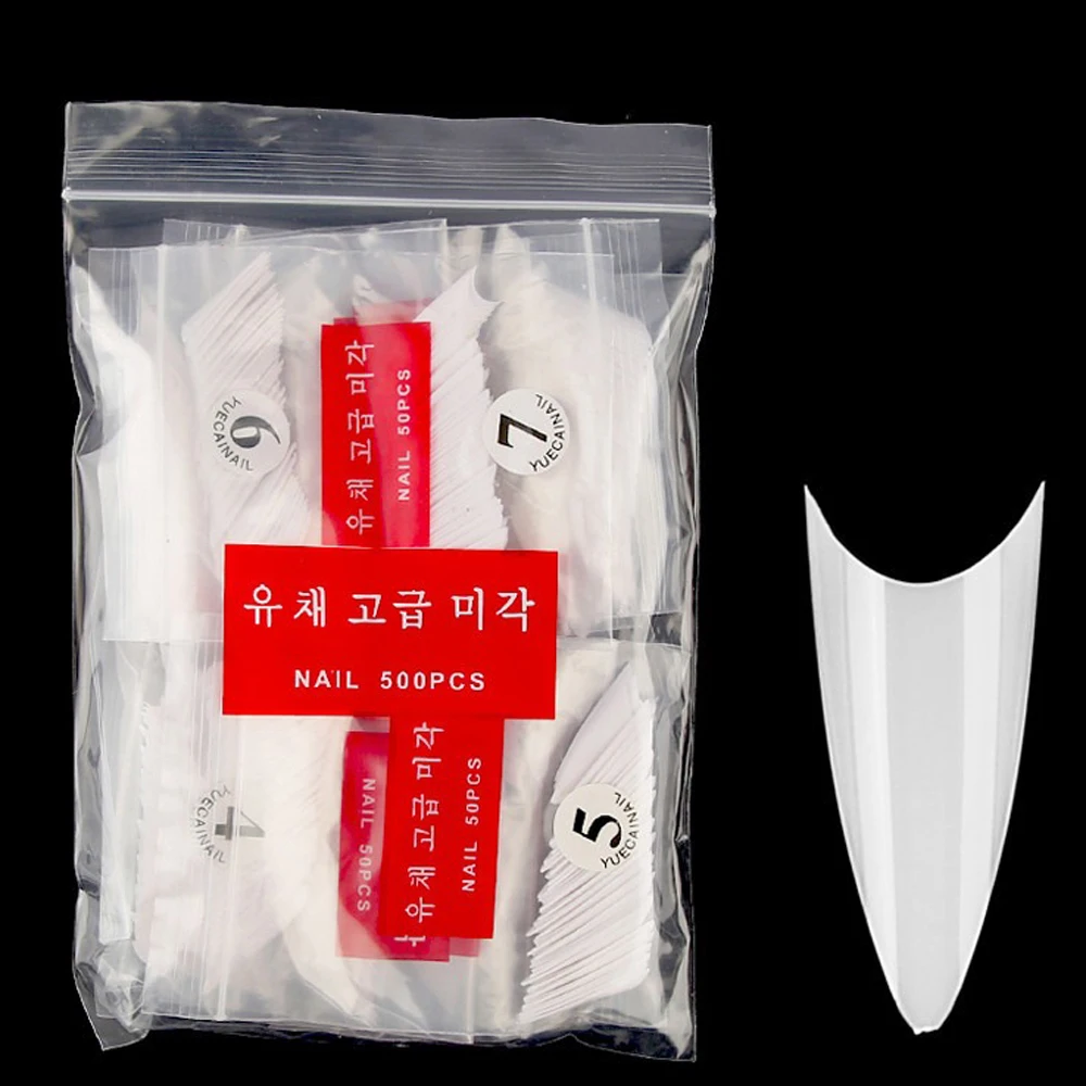 500 * French White/Clear/Natural/ Acrylic False Fake Nails Tips UV GEL Manicure Artificial Stiletto C-Shape For Nails Fake Tips
500 * French White/Clear/Natural/ Acrylic False Fake Nails Tips UV GEL Manicure Artificial Stiletto C-Shape For Nails Fake Tips