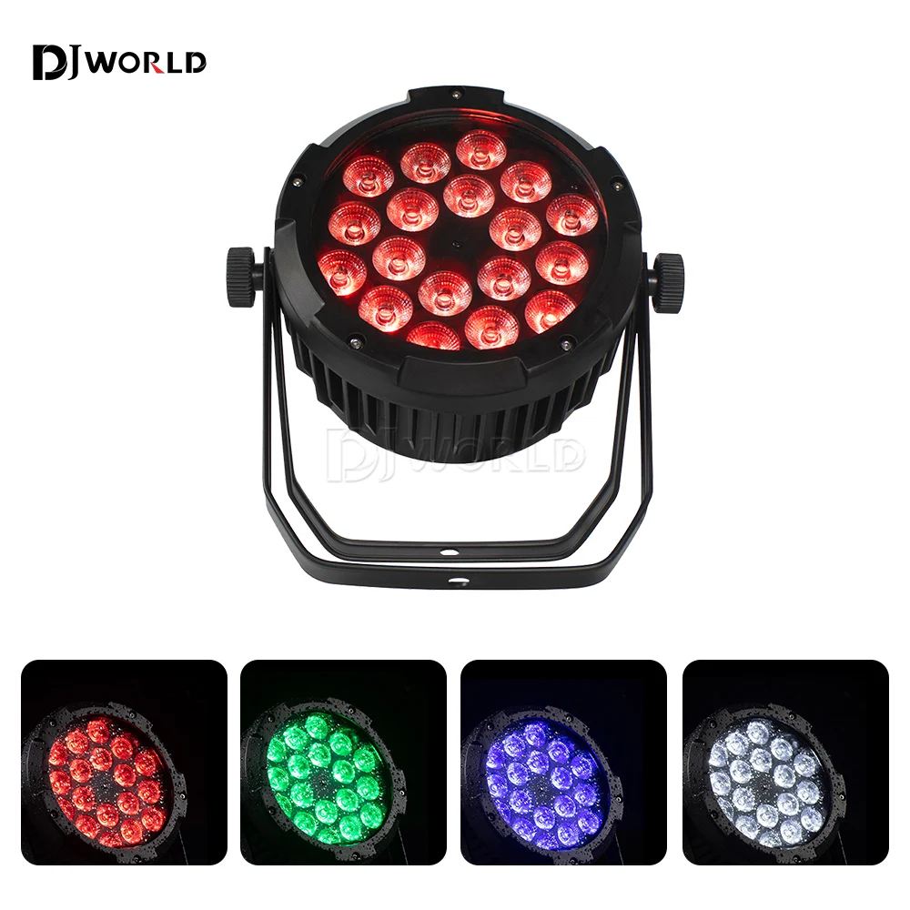 LED PAR Light Waterproof IP65 18x18W RGBW+UV 6IN1 Nightclub Karaoke Soundlight Church Party Stage Lighting DMX DJ Disco Light
LED PAR Light Waterproof IP65 18x18W RGBW+UV 6IN1 Nightclub Karaoke Soundlight Church Party Stage Lighting DMX DJ Disco Light