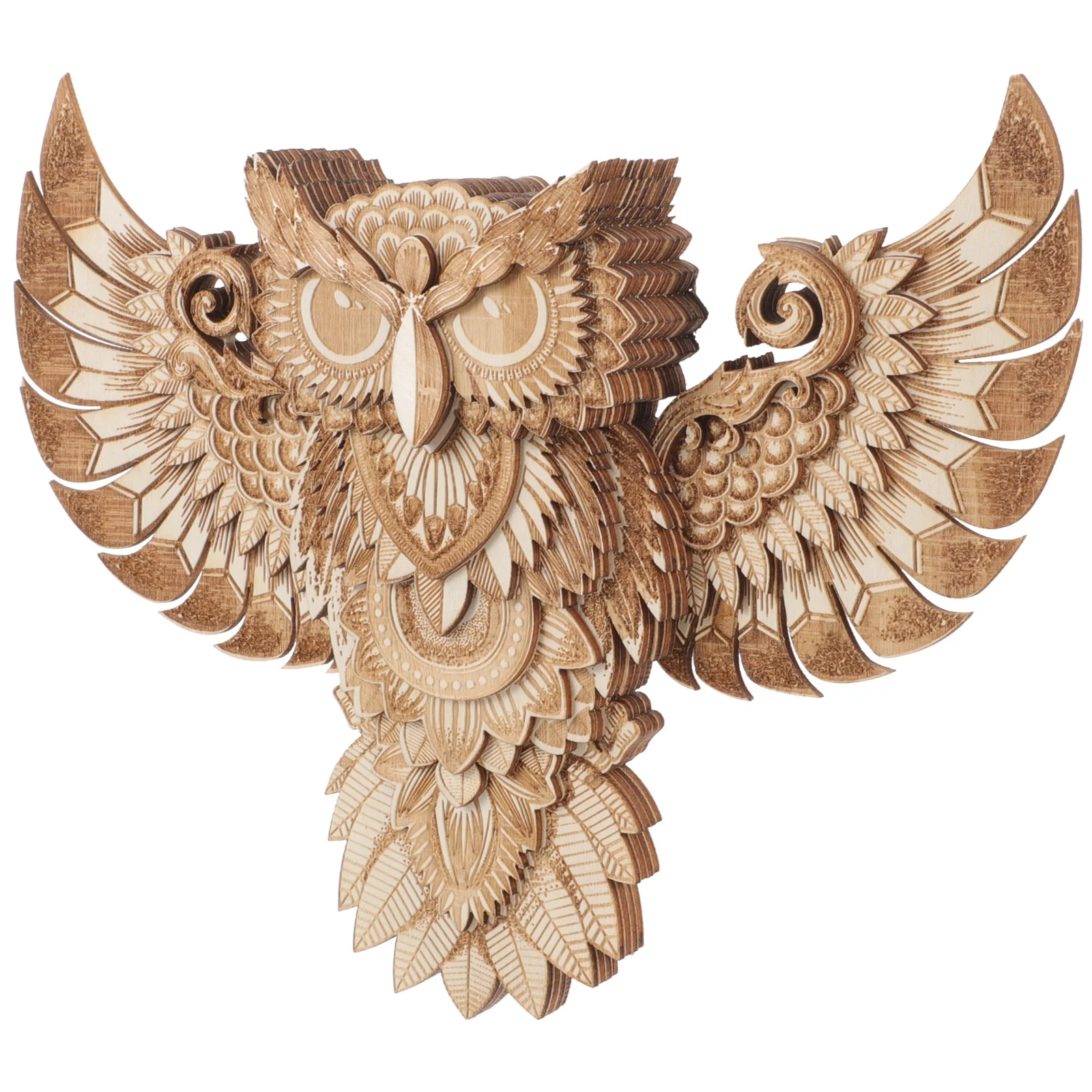 Wooden Owl 3d Wooden Puzzle Ornament Hanging Sculpture Decorations Festival Party Wall
Wooden Owl 3d Wooden Puzzle Ornament Hanging Sculpture Decorations Festival Party Wall