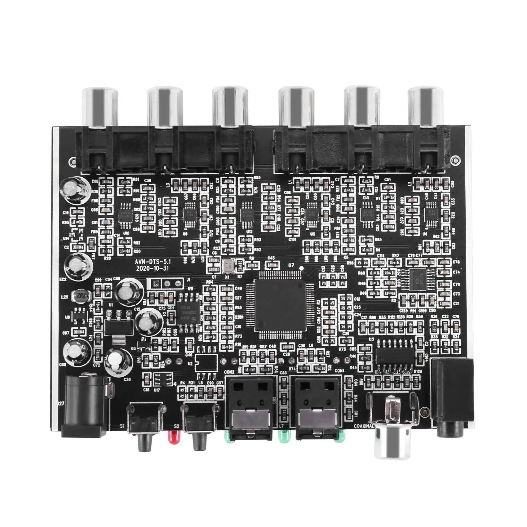 Модуль DAC 5,1 Channel AC-3 PCM Digital Optical DTS RCA HiFi Stereo Audio Home Theater Decoder Расшифровка усилителей Board
Модуль DAC 5,1 Channel AC-3 PCM Digital Optical DTS RCA HiFi Stereo Audio Home Theater Decoder Расшифровка усилителей Board