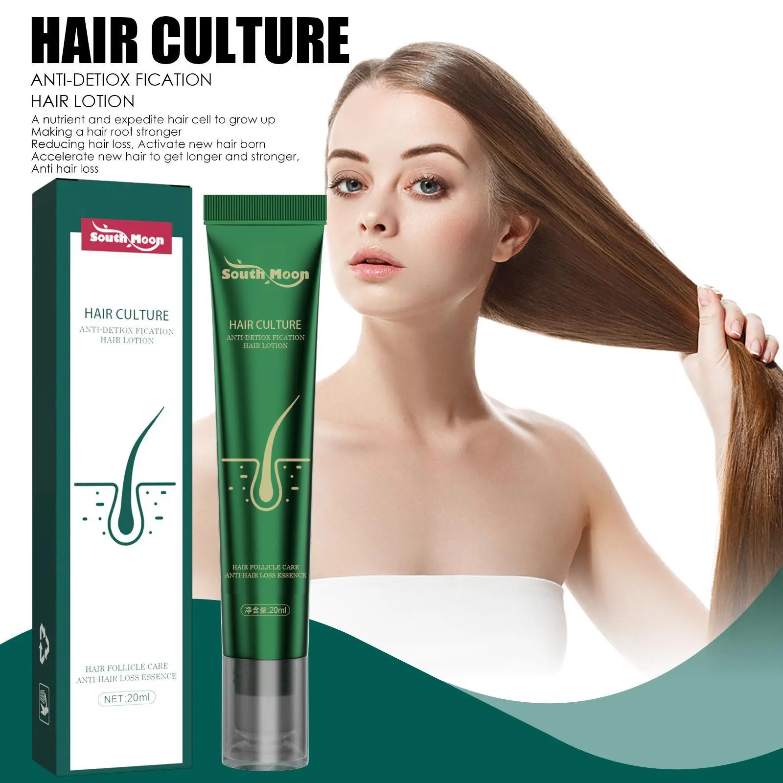 

Эфирное масло для роста волос ролик для массажа кожи головы продукты против выпадения волос быстрое лечение Предотвращение истончения вол...