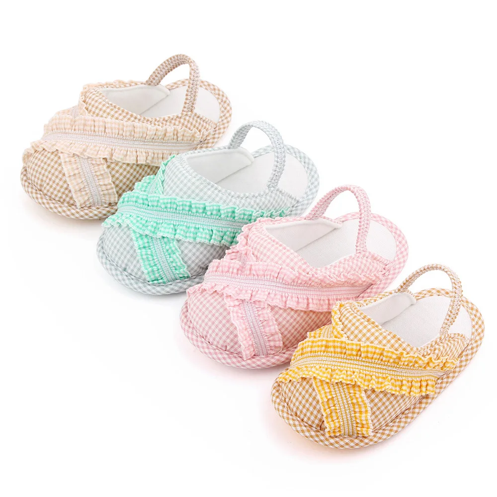 pudcoco 2022 Baby Sandals Shoes with Plaid Pattern, Elastic Band Non-Slip Bottom Clothing Accessory
pudcoco 2022 Baby Sandals Shoes with Plaid Pattern, Elastic Band Non-Slip Bottom Clothing Accessory