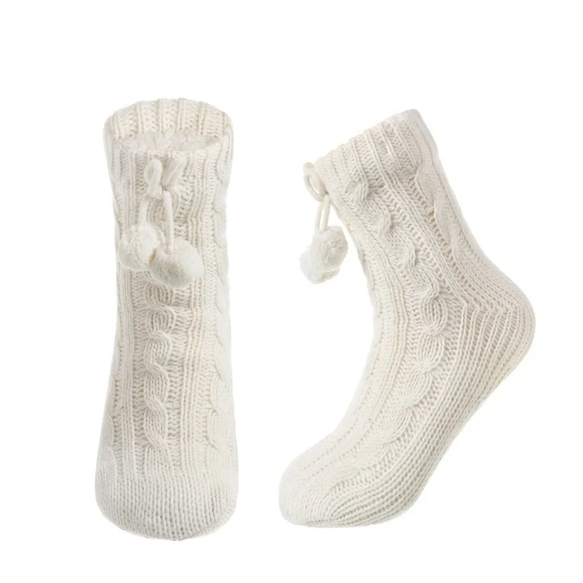 Womens Slippers Sock Comfy Floor Winter Sleeping Female Plush Non Slip Anti Warm Fur Ball Fuzzy Fluffy Sock Ladies Designer
Womens Slippers Sock Comfy Floor Winter Sleeping Female Plush Non Slip Anti Warm Fur Ball Fuzzy Fluffy Sock Ladies Designer