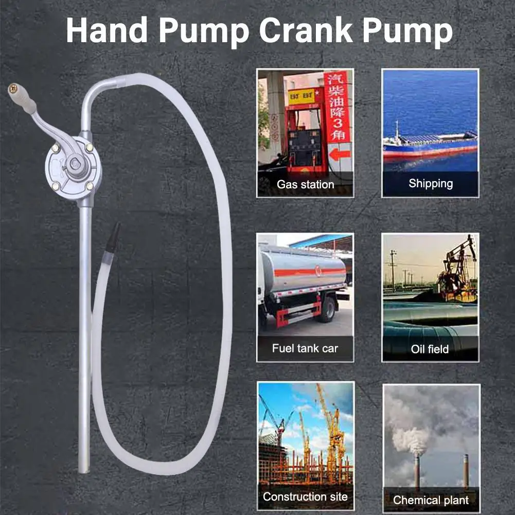 Hand Pump Crank Pump Oil Barrel Pump Aluminum Transfer Pump Crank Barrel Manual Pump Syphon Fuel Saver For Gas Gasoline F8R1
Hand Pump Crank Pump Oil Barrel Pump Aluminum Transfer Pump Crank Barrel Manual Pump Syphon Fuel Saver For Gas Gasoline F8R1