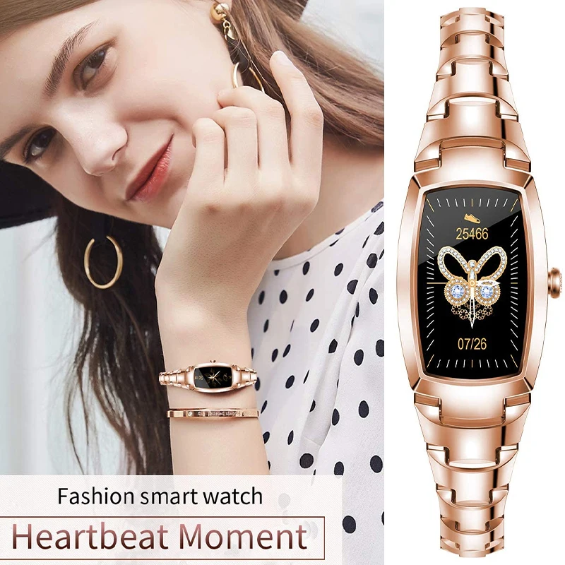 Smart Watch Women H8 Pro Bracelet Heart Rate Blood Pressure Monitor Women's Watches IP67 Waterproof Smartwatch For Android ios
Smart Watch Women H8 Pro Bracelet Heart Rate Blood Pressure Monitor Women's Watches IP67 Waterproof Smartwatch For Android ios