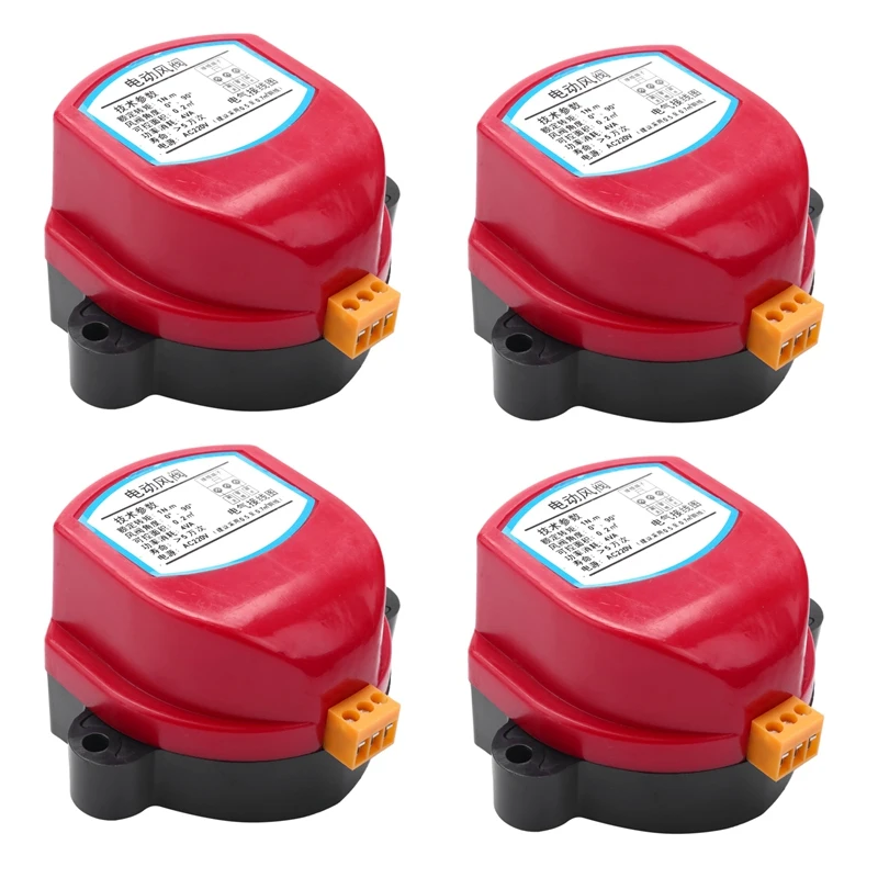 4X 220V Actuator For Air Damper Valve Electric Air Duct Motorized Damper Wind Valve Driver 1NM For Ventilation Pipe
4X 220V Actuator For Air Damper Valve Electric Air Duct Motorized Damper Wind Valve Driver 1NM For Ventilation Pipe
