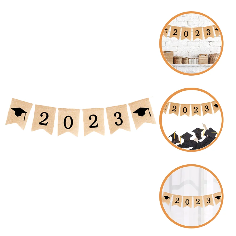 Wreath Decor Graduation Photo Props Bunting Banner Flag 2023 Banners Class Swallowtail
Wreath Decor Graduation Photo Props Bunting Banner Flag 2023 Banners Class Swallowtail