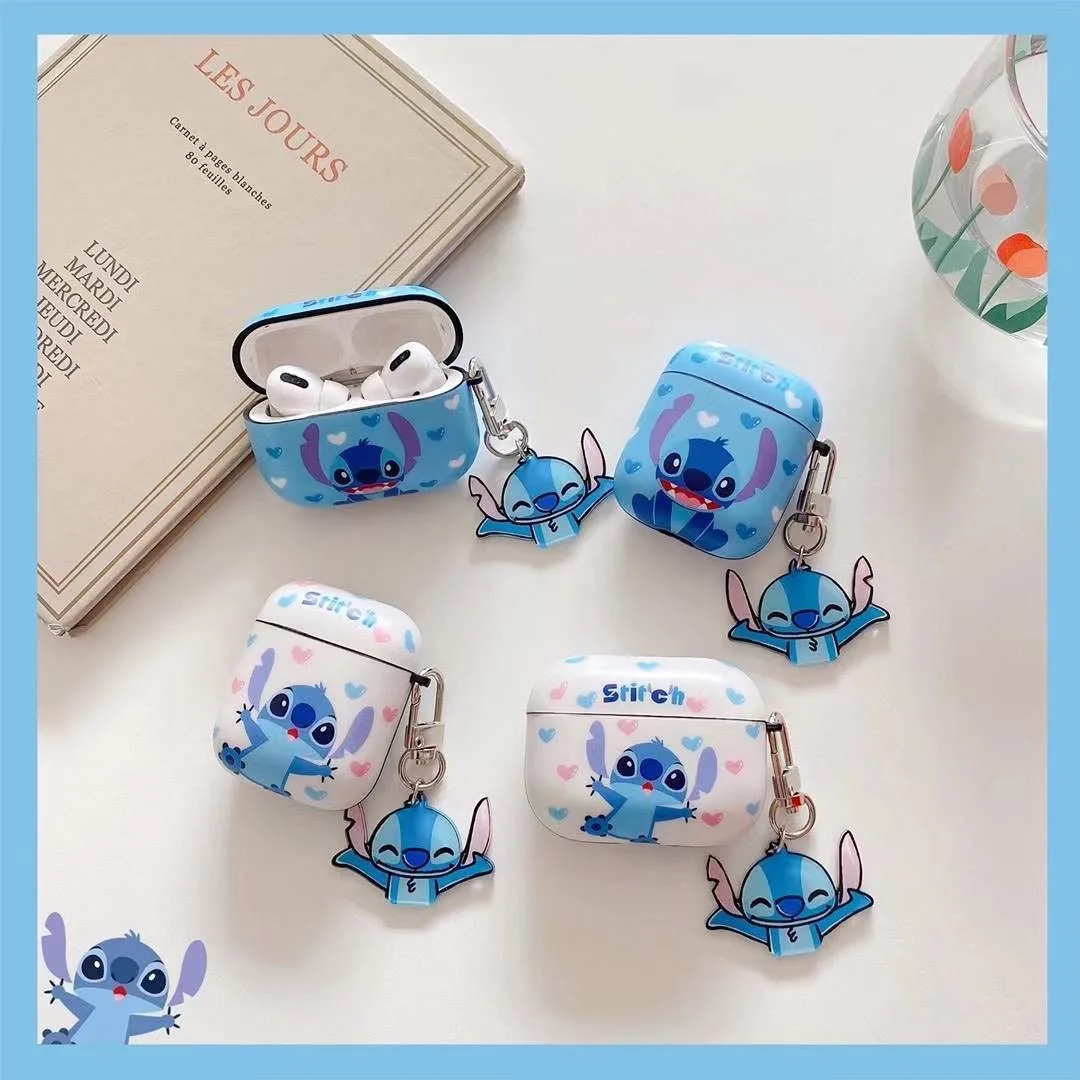 Disney Stitch with pendant Case for Apple AirPods 1 2 3 AirPods Pro 2 Cases Cover For IPhone Bluetooth Earbuds Earphone Case
Disney Stitch with pendant Case for Apple AirPods 1 2 3 AirPods Pro 2 Cases Cover For IPhone Bluetooth Earbuds Earphone Case