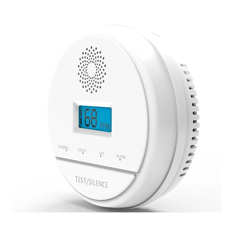 LCD CO Sensor 433Mhz Wireless Working Built In 85DB Siren Sound Carbon Monoxide Poisoning Warning Alarm Detector
LCD CO Sensor 433Mhz Wireless Working Built In 85DB Siren Sound Carbon Monoxide Poisoning Warning Alarm Detector