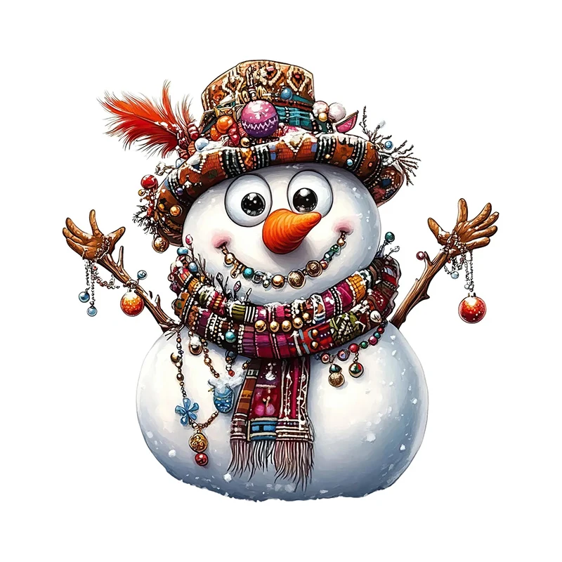 Водонепроницаемая наклейка со снеговиком
Водонепроницаемая наклейка со снеговиком