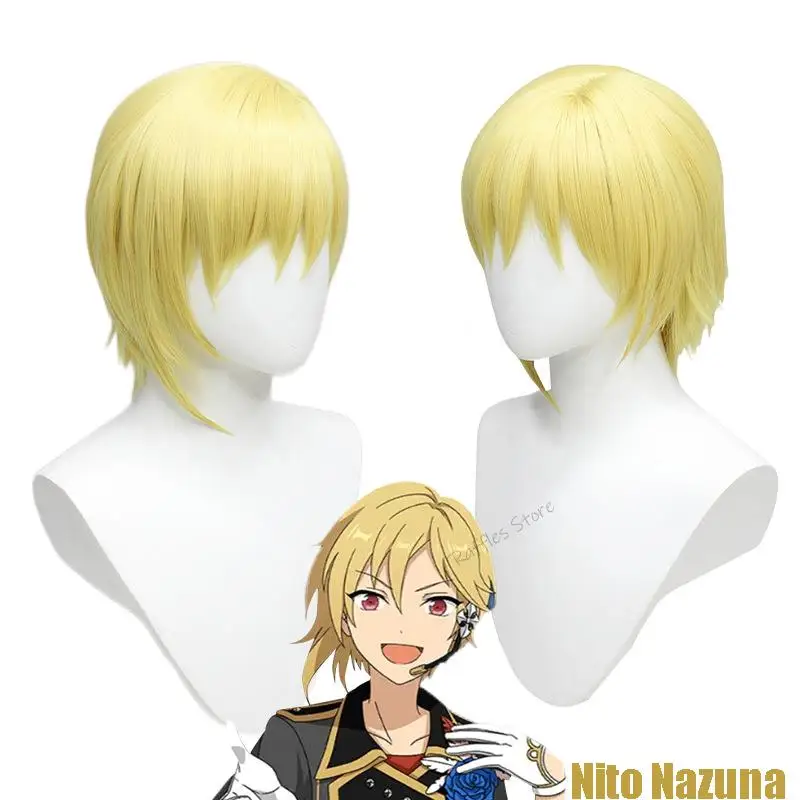 Nito Nazuna Cosplay Wig Ensemble Stars ES Nazuna Nito Nine Nayuta Cosplay Anime Wig Golden Yellow Saclp Heat Resistant Hair Wigs
Nito Nazuna Cosplay Wig Ensemble Stars ES Nazuna Nito Nine Nayuta Cosplay Anime Wig Golden Yellow Saclp Heat Resistant Hair Wigs