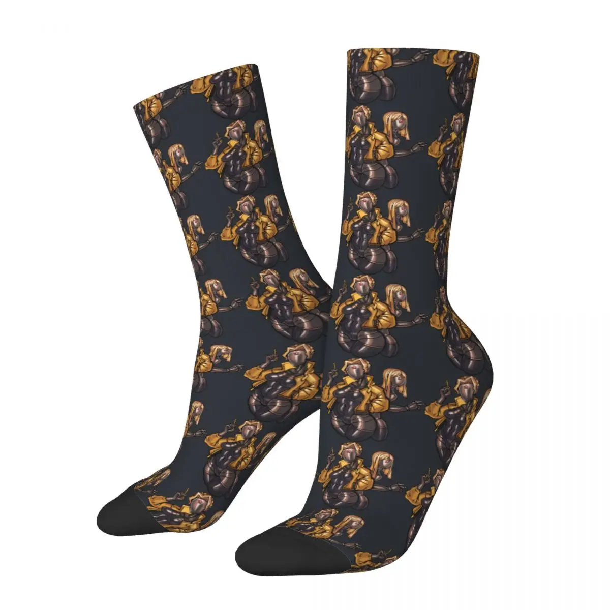 Retro Twins Funny Crazy Men's Socks Atomic Heart USSR Game Unisex Harajuku Pattern Printed Funny Novelty Crew Sock Boys Gift
Retro Twins Funny Crazy Men's Socks Atomic Heart USSR Game Unisex Harajuku Pattern Printed Funny Novelty Crew Sock Boys Gift
