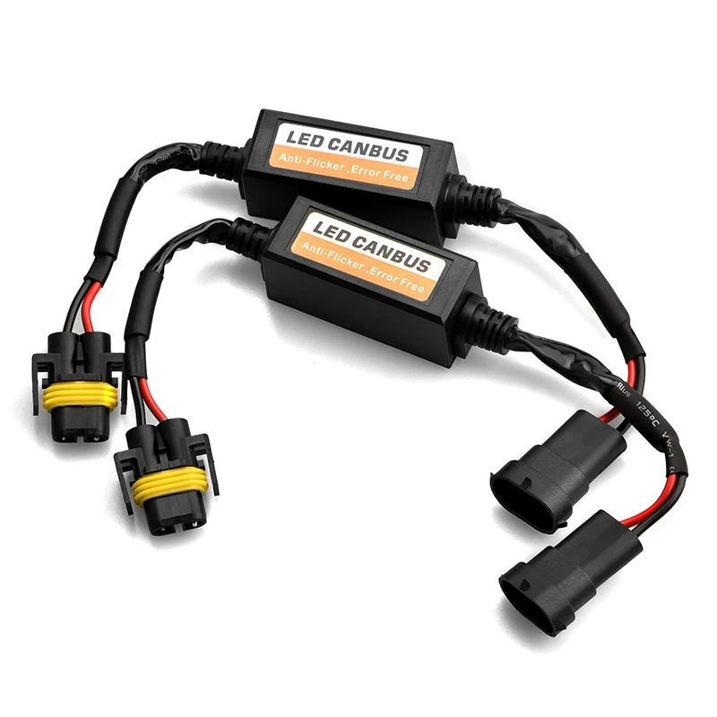 A Pair of H7 Led Headlight Decoder LED Headlight Canbus Resistor Anti-Flicker Error-Free Canceller Decoder
A Pair of H7 Led Headlight Decoder LED Headlight Canbus Resistor Anti-Flicker Error-Free Canceller Decoder