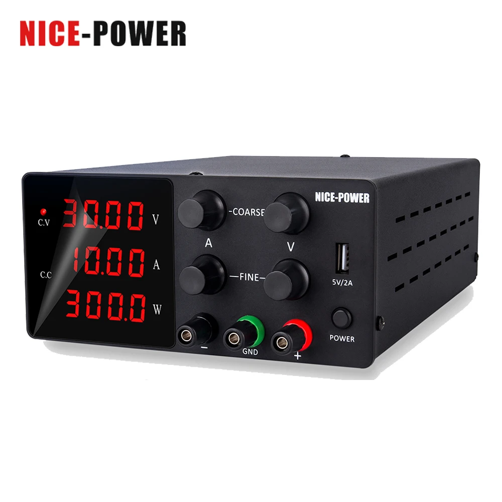 Регулируемый настольный источник питания постоянного тока NICE-POWER, 30 в, 10 А, лабораторный импульсный стабилизатор напряжения
Регулируемый настольный источник питания постоянного тока NICE-POWER, 30 в, 10 А, лабораторный импульсный стабилизатор напряжения