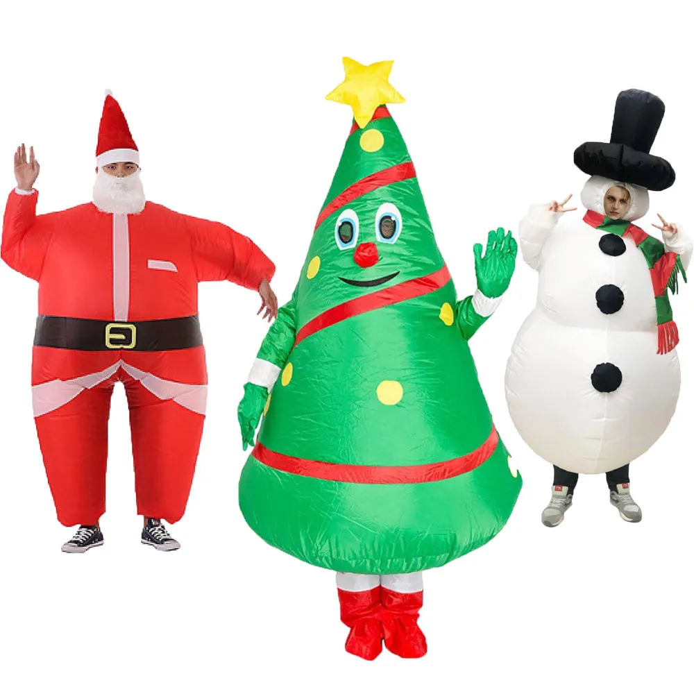 Funny Adult Jumpsuit Blow Up Fancy Dress Cosplay Festive Suit Decor Cosplay Snowman Inflatable Christmas Tree Costume
Funny Adult Jumpsuit Blow Up Fancy Dress Cosplay Festive Suit Decor Cosplay Snowman Inflatable Christmas Tree Costume