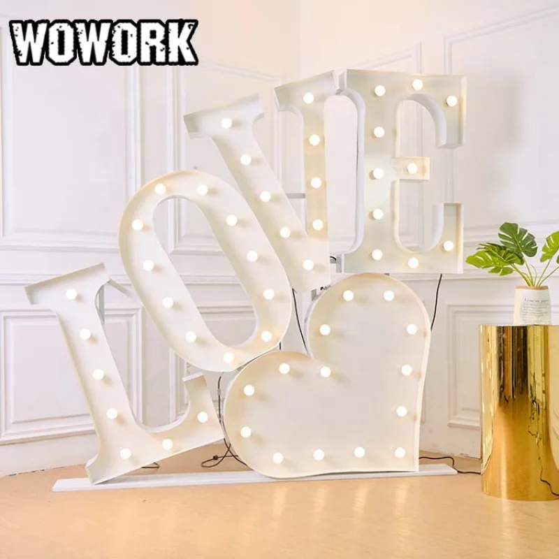 2023 WOWORK hot sale party decoration led metal big geometry wire neon number lights for wedding renting
2023 WOWORK hot sale party decoration led metal big geometry wire neon number lights for wedding renting