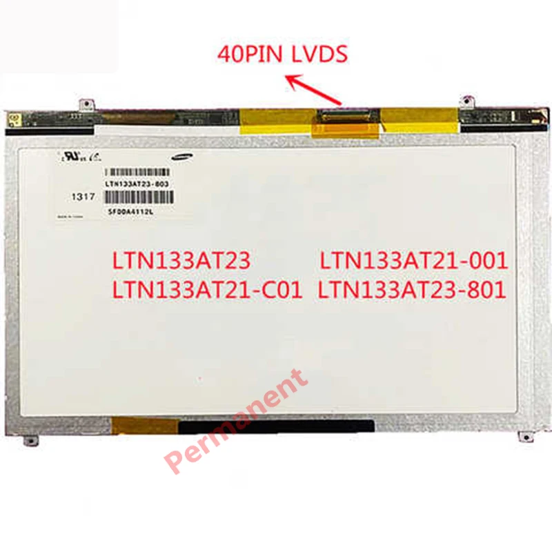 13.3" Laptop LCD Screen For NP530U3C 530U3B 535U3C 530U3C 532U3C LTN133AT23-B01 LTN133AT23-801 LTN133AT23-803 LTN133AT21-001 C01
13.3" Laptop LCD Screen For NP530U3C 530U3B 535U3C 530U3C 532U3C LTN133AT23-B01 LTN133AT23-801 LTN133AT23-803 LTN133AT21-001 C01
