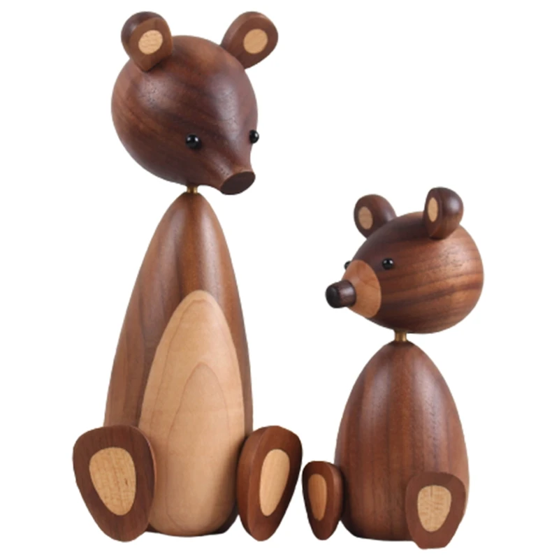 Little Bear Craft Decorations Home Wooden Soft Decorations Wood Crafts Q Bear Home Gift
Little Bear Craft Decorations Home Wooden Soft Decorations Wood Crafts Q Bear Home Gift