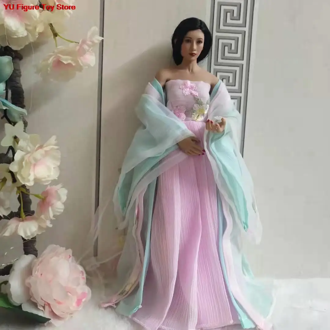 1/6 Female Classical Hanfu Tradition Clothing Chinese Ancient Dressing Suit Doll Toys Model For 12inch Action Figure
1/6 Female Classical Hanfu Tradition Clothing Chinese Ancient Dressing Suit Doll Toys Model For 12inch Action Figure
