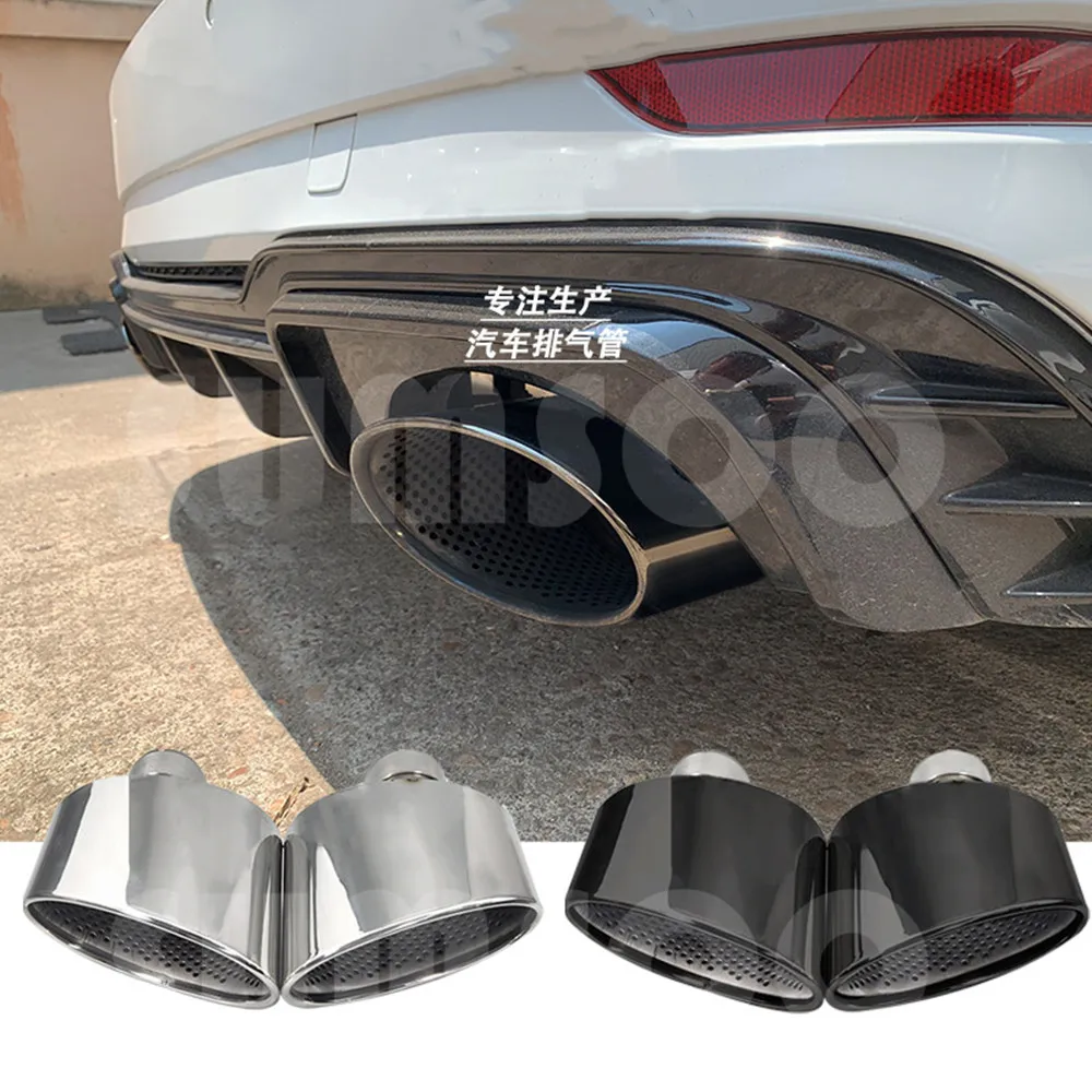 1 Pair Exhaust Tip For Audi A4 A5 A6 A7 Up To RS4 RS5 RS6 RS7 Muffler Tip Tailpipe For Audi Stainless Steel Exhaust Pipe
1 Pair Exhaust Tip For Audi A4 A5 A6 A7 Up To RS4 RS5 RS6 RS7 Muffler Tip Tailpipe For Audi Stainless Steel Exhaust Pipe