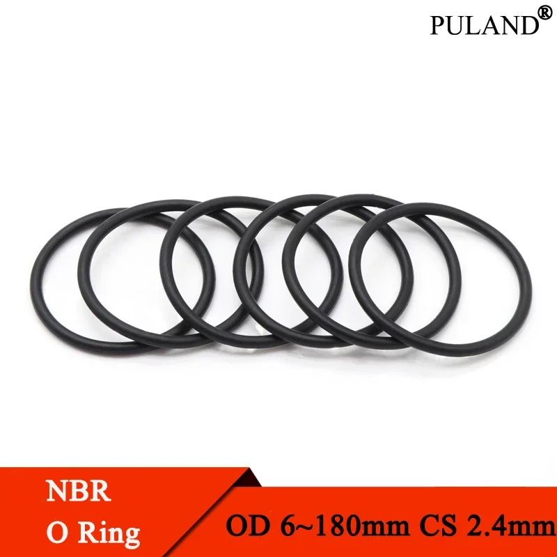 10 шт. резиновые уплотнительные кольца NBR CS 2,4 мм
10 шт. резиновые уплотнительные кольца NBR CS 2,4 мм