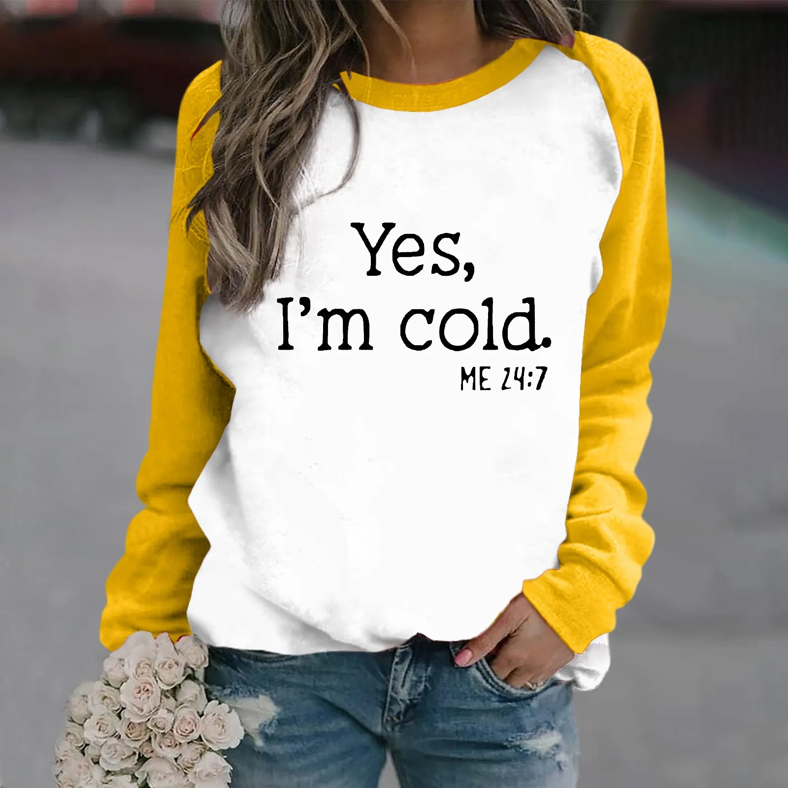 Women Raglan Crewneck Tops Sweatshirts Top Long Sleeve Color Block Pullover Tops French Sweatshirt Women
Women Raglan Crewneck Tops Sweatshirts Top Long Sleeve Color Block Pullover Tops French Sweatshirt Women