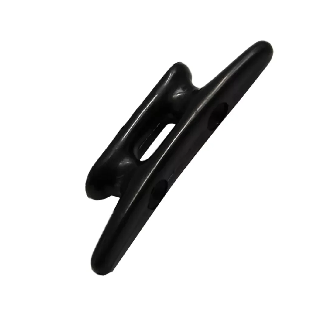 3 inch Boat Black High Impact Nylon Rope Cleat Dock Marine Tie Down for Boats Docks
3 inch Boat Black High Impact Nylon Rope Cleat Dock Marine Tie Down for Boats Docks