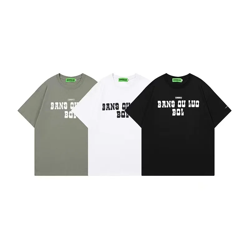 New Fashion Couple's Short Sleeved Summer Loose T-shirt Men's And Women's Same Letter Printed Top
New Fashion Couple's Short Sleeved Summer Loose T-shirt Men's And Women's Same Letter Printed Top