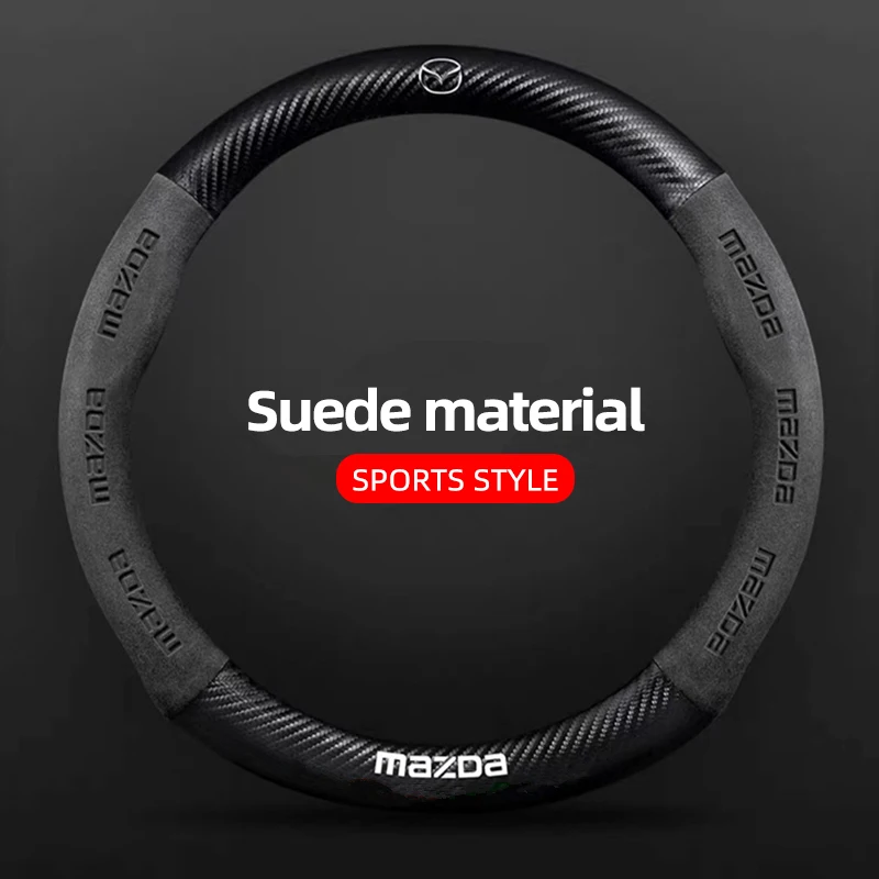 Car Steering Wheel Cover Suede For Mazda 2 3 6 Atenza Axela Demio CX-5 CX5 CX-3 CX7 CX-9 15inch Anti Slip Interior Accessories
Car Steering Wheel Cover Suede For Mazda 2 3 6 Atenza Axela Demio CX-5 CX5 CX-3 CX7 CX-9 15inch Anti Slip Interior Accessories