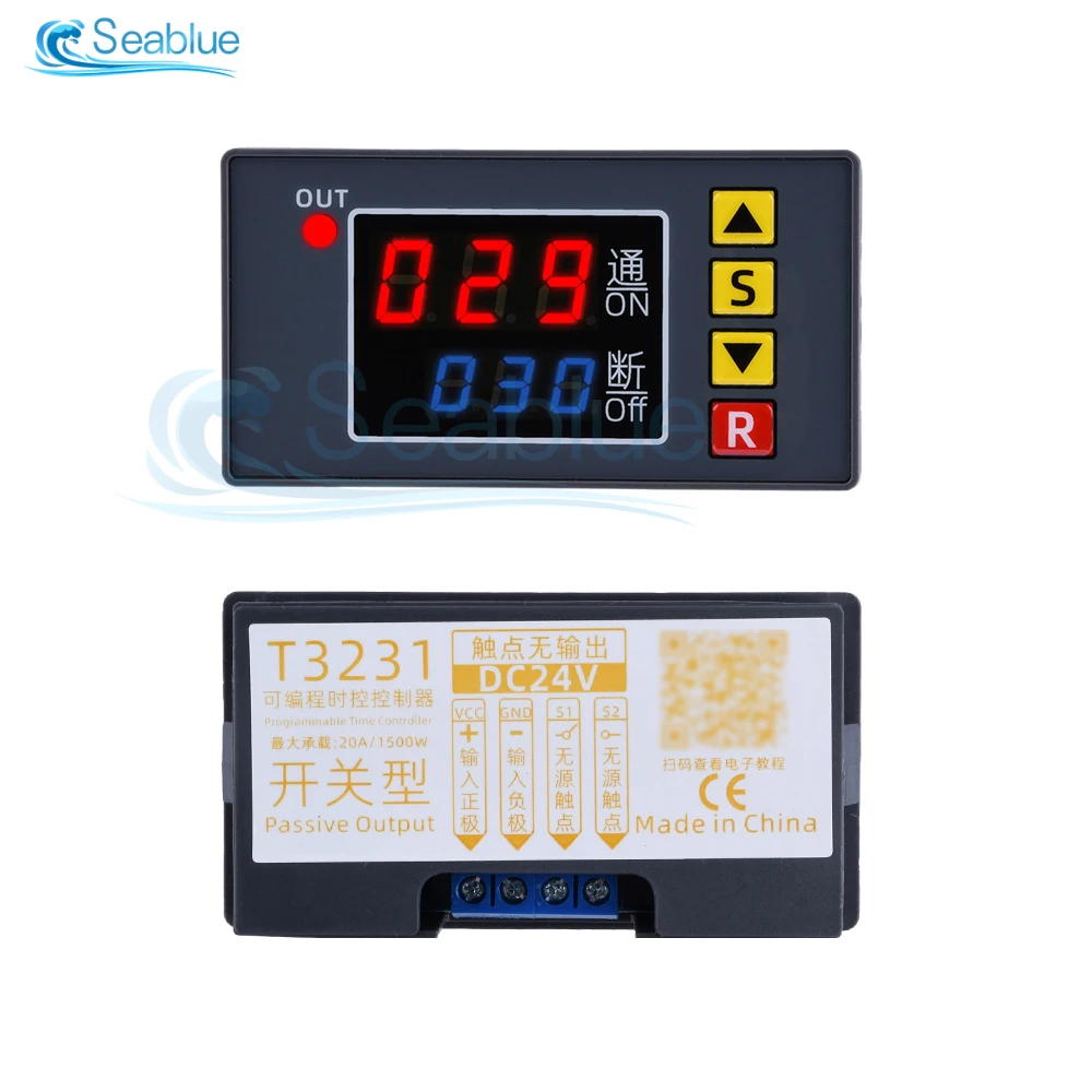 Aideepen Цифровое реле задержки времени T3231
Aideepen Цифровое реле задержки времени T3231