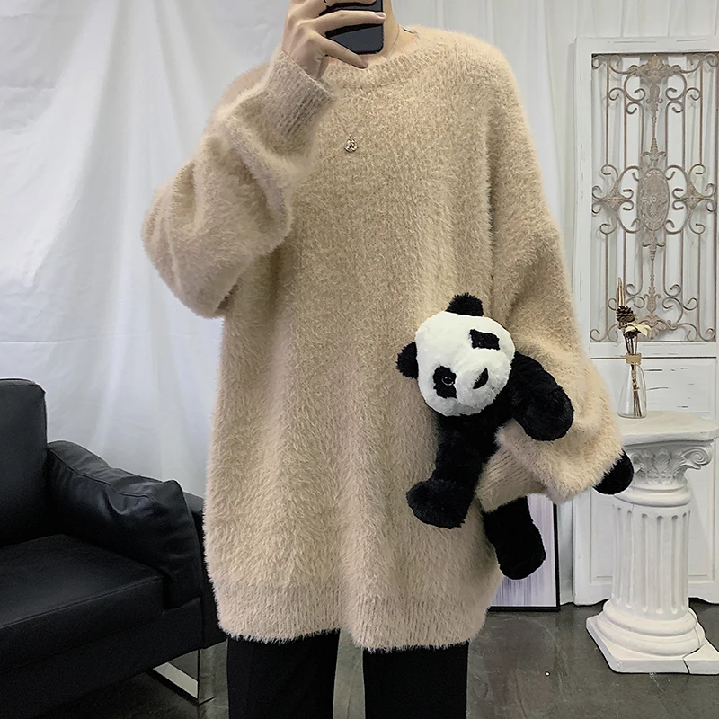 YlSHioo Harajuku Sweaters Men Winter Warm Sweaters Knitted Men Soft Pullover Fashion Clothing Tops Male Solid Color Pullover Men
YlSHioo Harajuku Sweaters Men Winter Warm Sweaters Knitted Men Soft Pullover Fashion Clothing Tops Male Solid Color Pullover Men