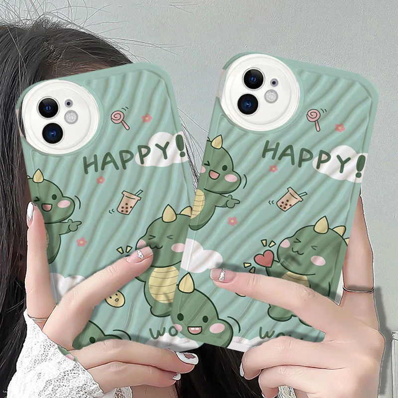 Water Ripple Lovely Dinosaur Phone Case For iPhone 14 13 12 11 Pro Max Mini XS Max XR 7 8 Plus SE2022 SE3 Protection Back Cover 
Water Ripple Lovely Dinosaur Phone Case For iPhone 14 13 12 11 Pro Max Mini XS Max XR 7 8 Plus SE2022 SE3 Protection Back Cover