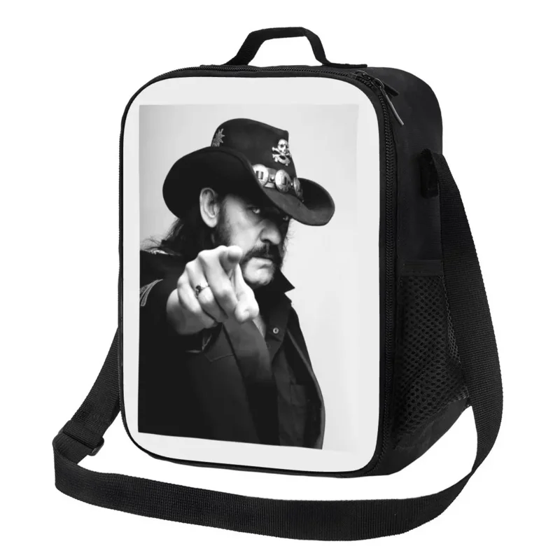 Retro Rock Singer Lemmys Insulated Lunch Bag for Work School Waterproof Cooler Thermal Lunch Box Women Children
Retro Rock Singer Lemmys Insulated Lunch Bag for Work School Waterproof Cooler Thermal Lunch Box Women Children