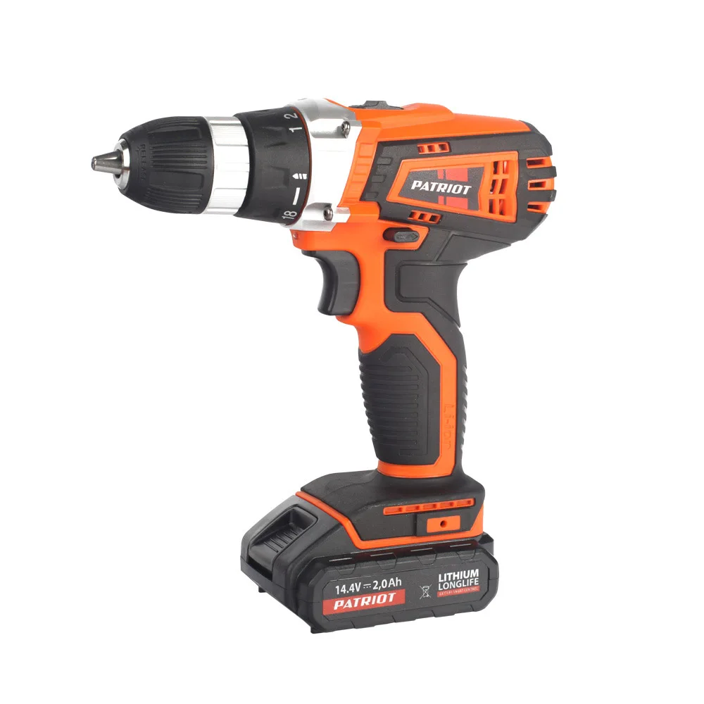 Cordless drill / driver PATRIOT BR 141Li The One Electric screwdriver battery rechargeable for ice screws brushless Power tool h |