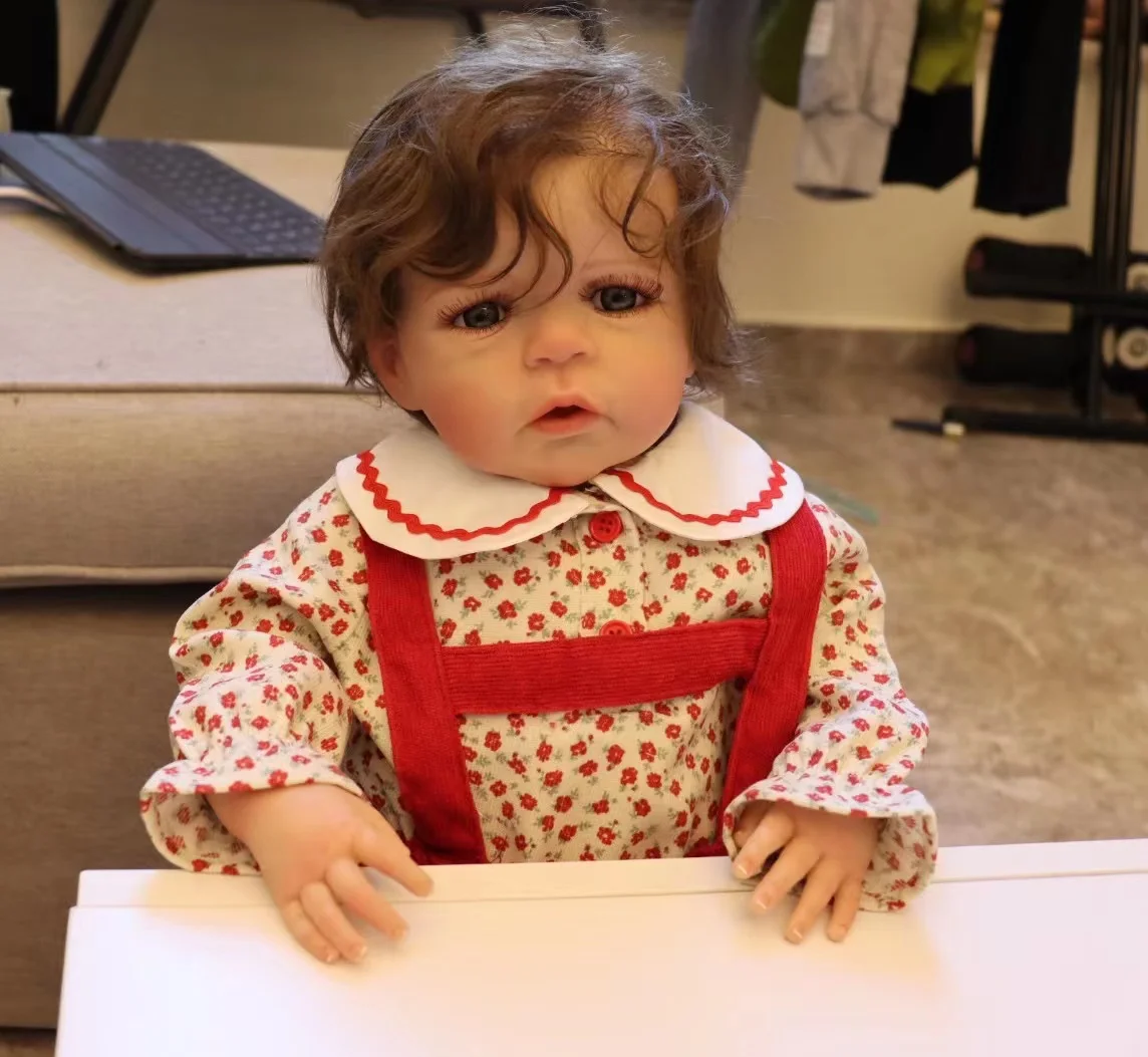 FBBD 25inch Finished Reborn Baby Doll Sandie 3-D Skin As poicture With Hand-Rooted Hair In Original Clothes Toys For Children
FBBD 25inch Finished Reborn Baby Doll Sandie 3-D Skin As poicture With Hand-Rooted Hair In Original Clothes Toys For Children