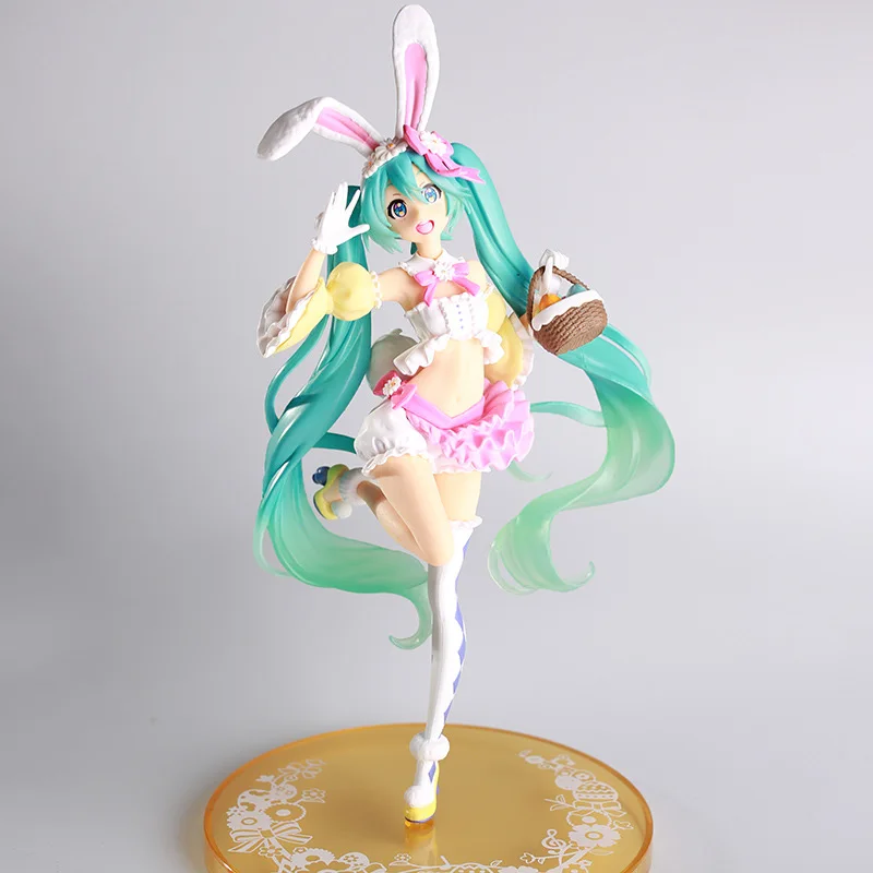 Boxed 22CM Anime Action Figure Double face exchangeable Miku Kawaii Pvc Model Doll Rabbit ears Collect ornaments Toys gifts
Boxed 22CM Anime Action Figure Double face exchangeable Miku Kawaii Pvc Model Doll Rabbit ears Collect ornaments Toys gifts