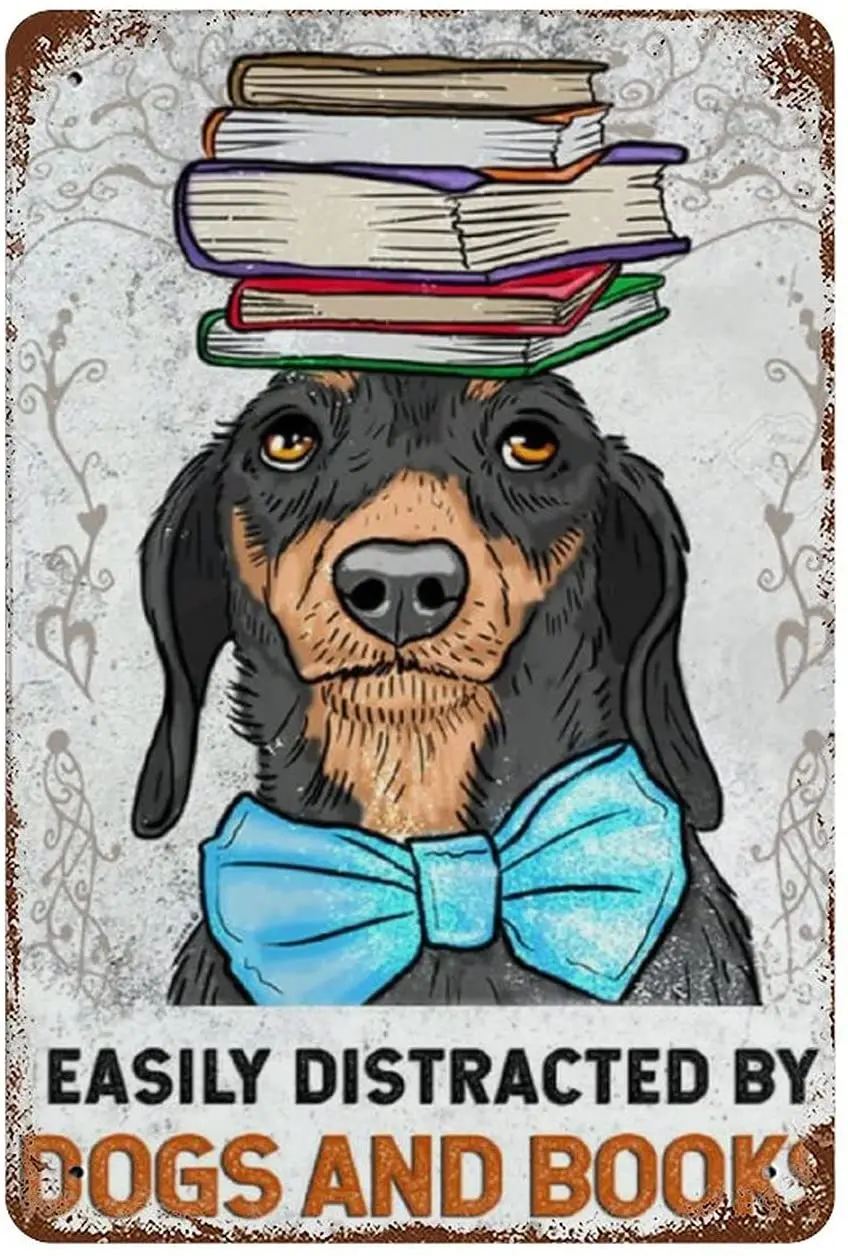 Graman Easily Distracted by Dogs and Books Vintage Tin Sign Funny Metal Decor Wall Sign for Home Cafes Pubs Club Plaque Tin Sign
Graman Easily Distracted by Dogs and Books Vintage Tin Sign Funny Metal Decor Wall Sign for Home Cafes Pubs Club Plaque Tin Sign