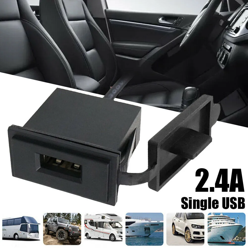 Car Charger Single USB Output Ports Power Sockets 2.4A Fast Charging Parts For Motorbike Car Boat ATV UTV Camper Caravans
Car Charger Single USB Output Ports Power Sockets 2.4A Fast Charging Parts For Motorbike Car Boat ATV UTV Camper Caravans