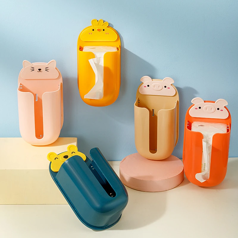 Creative Cartoon Tissue Box Multifunctional Wall Removable Tissue Storage Box Living Room Bathroom Wall Hanging Paper Holder
Creative Cartoon Tissue Box Multifunctional Wall Removable Tissue Storage Box Living Room Bathroom Wall Hanging Paper Holder