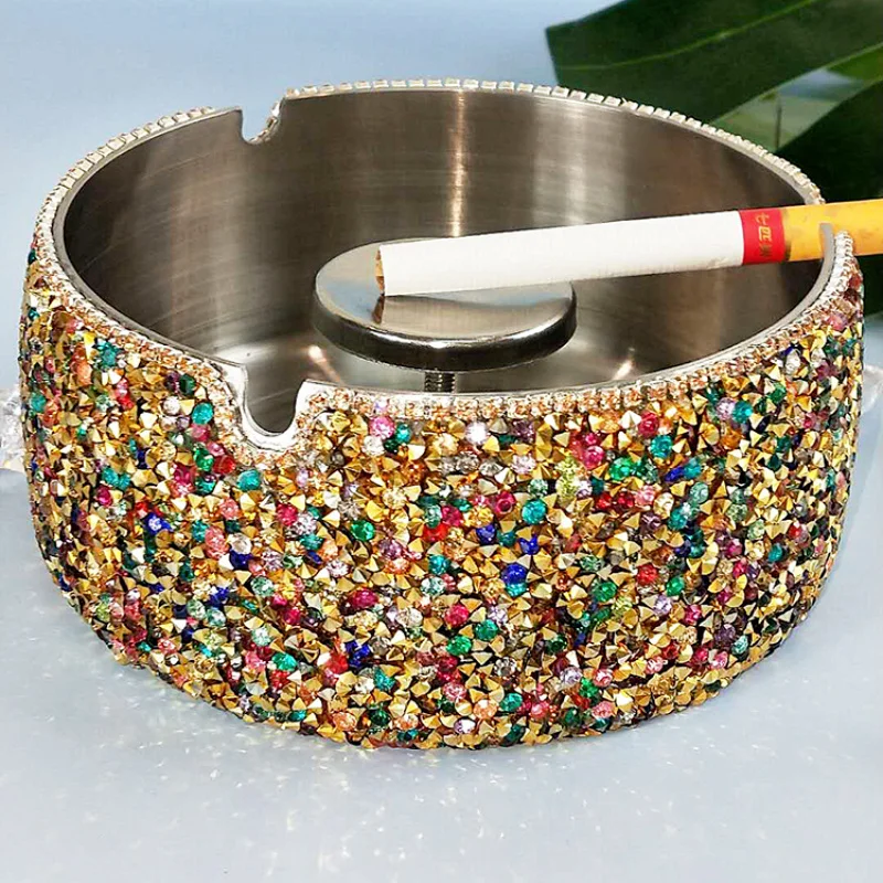 ashtray Crystal ashtray cigar diamond luxury ashtray home living room tea table hotel bar office fashion anti-fall ashtray
ashtray Crystal ashtray cigar diamond luxury ashtray home living room tea table hotel bar office fashion anti-fall ashtray
