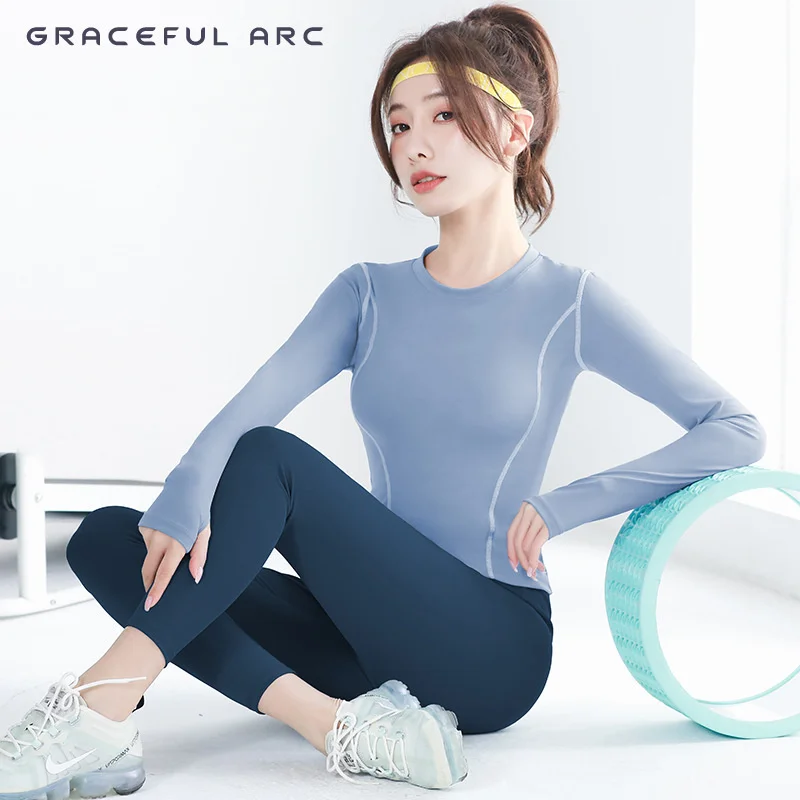 2022 Classic Design Women Yoga Long T Shirts Jogger Running Top Sexy Long Sleeve Quick Dry Fitness Activewear Gym Slim Clothes
2022 Classic Design Women Yoga Long T Shirts Jogger Running Top Sexy Long Sleeve Quick Dry Fitness Activewear Gym Slim Clothes