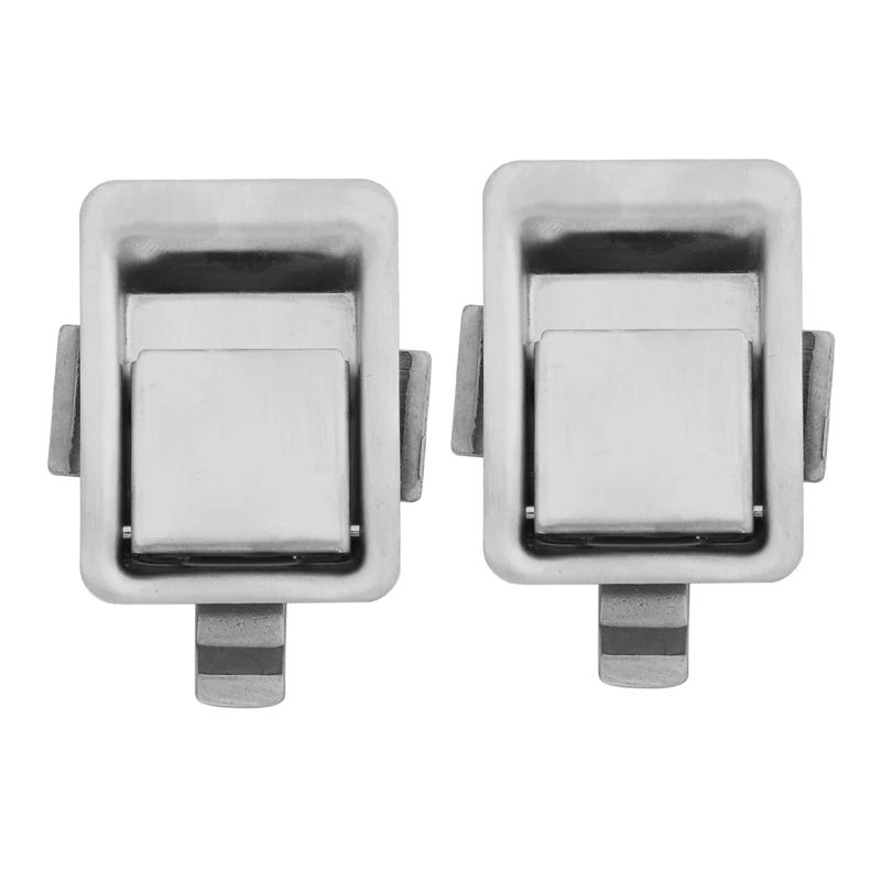 2X Stainless Steel Recessed Mounted Latch Mini Flush Mount Paddle Handle Lock For RV/Camper/Trailer/Cabinet/Tool Box Etc
2X Stainless Steel Recessed Mounted Latch Mini Flush Mount Paddle Handle Lock For RV/Camper/Trailer/Cabinet/Tool Box Etc
