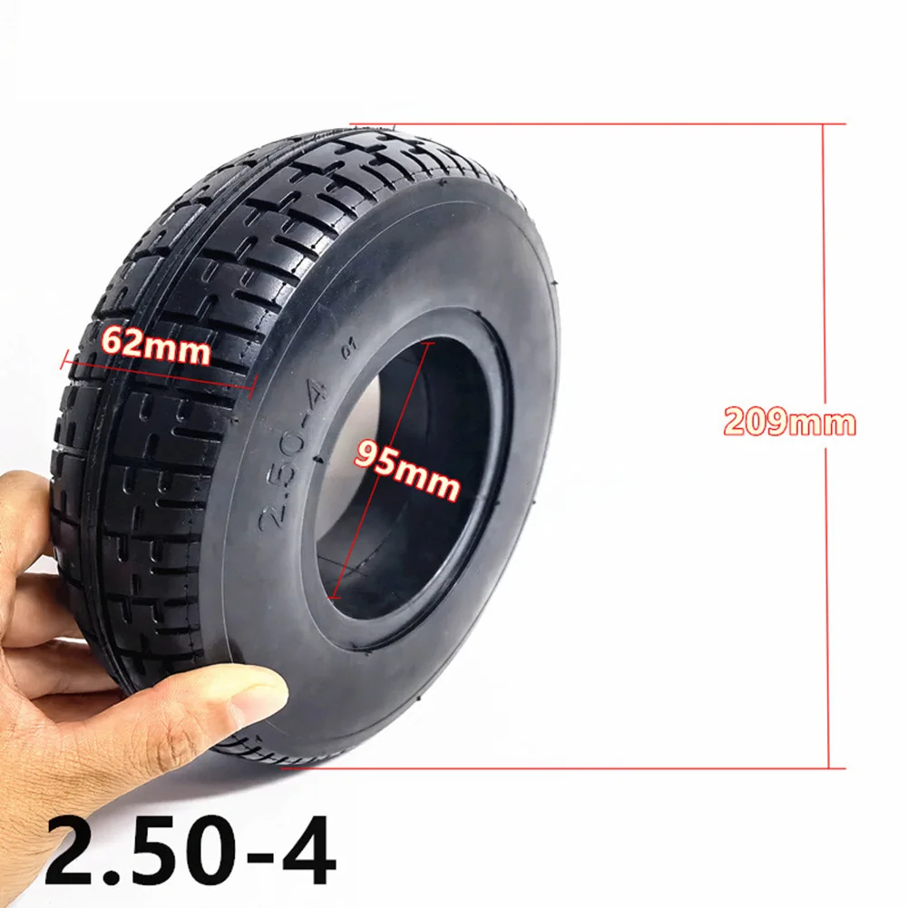 8 Inch 2.50-4 Tire 1 Pcs Tire Rubber Scooters Parts 209*209*62mm About 1850g Black E-bike Accessories Replacement
8 Inch 2.50-4 Tire 1 Pcs Tire Rubber Scooters Parts 209*209*62mm About 1850g Black E-bike Accessories Replacement