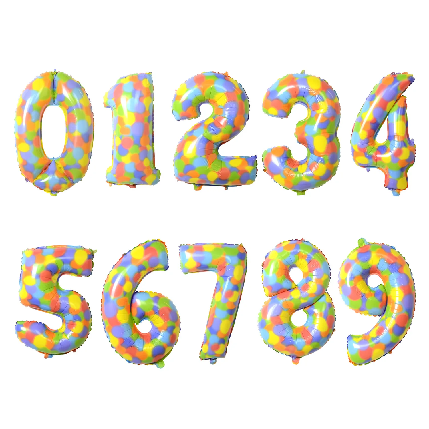 32Inch Rainbow Dots Foil Balloons Air Helium Number Balloon 1 2 3 4 Happy Birthday Party Decorations Baby Shower Globos
32Inch Rainbow Dots Foil Balloons Air Helium Number Balloon 1 2 3 4 Happy Birthday Party Decorations Baby Shower Globos