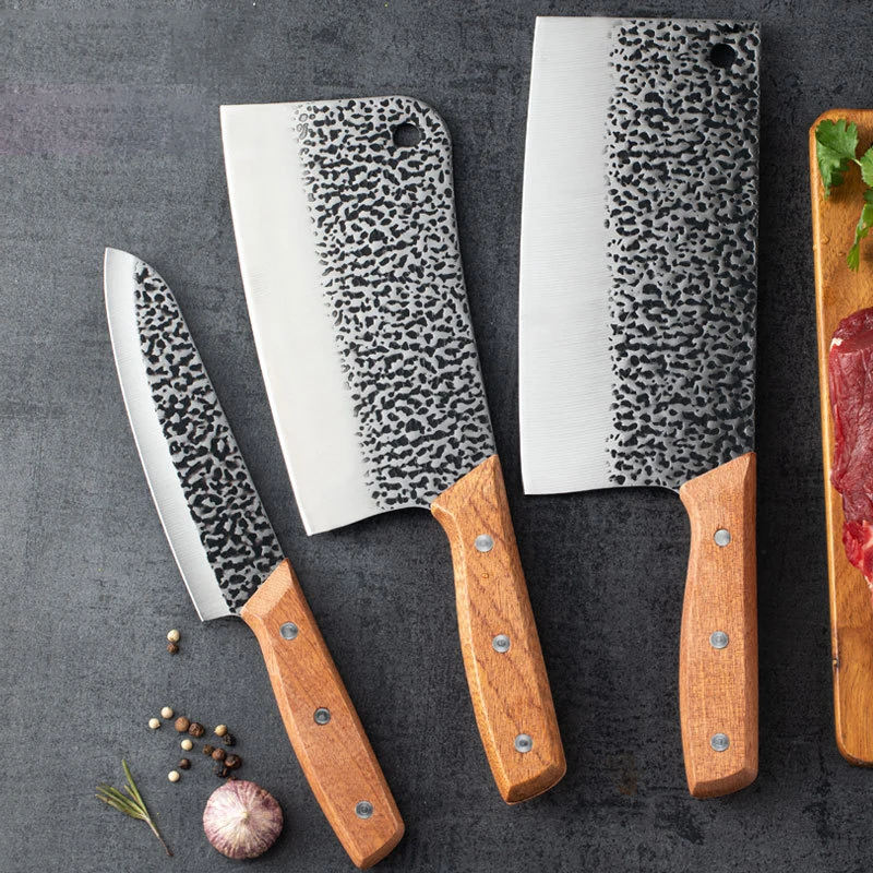 3PCS Set Forging Kitchen Boning Knife Steel Boning Knives Chef Slicing Cutter Cleaver
3PCS Set Forging Kitchen Boning Knife Steel Boning Knives Chef Slicing Cutter Cleaver
