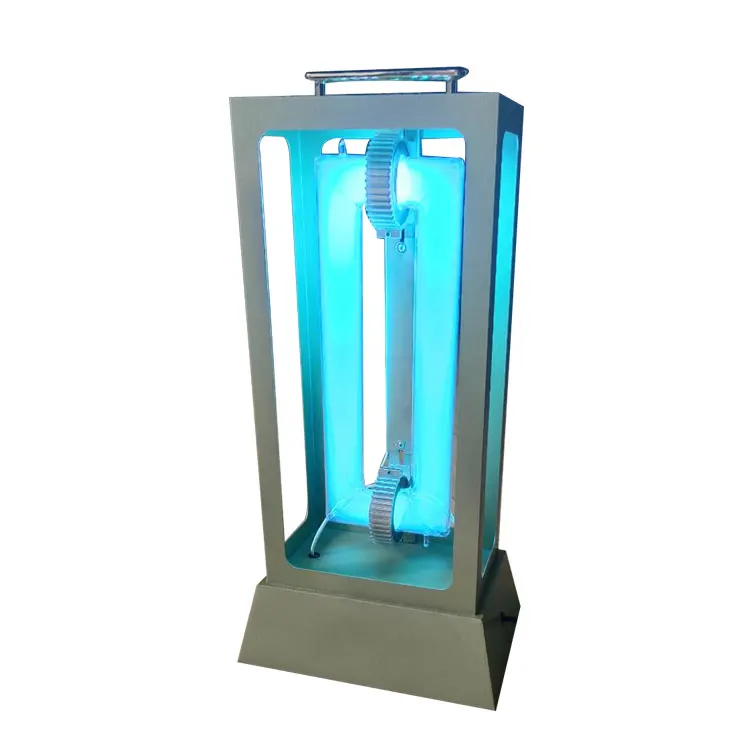 300W UV disinfection sterilizer lamp trolley without ozone portable ultraviolet light
300W UV disinfection sterilizer lamp trolley without ozone portable ultraviolet light