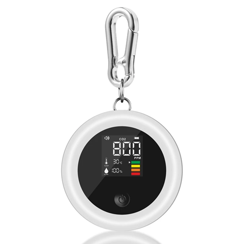 CO2 Detector Carbon Dioxide Concentration Detector CO2 Monitor Meter Air Monitor Humidity CO2 Content 3 In 1 Meter
CO2 Detector Carbon Dioxide Concentration Detector CO2 Monitor Meter Air Monitor Humidity CO2 Content 3 In 1 Meter