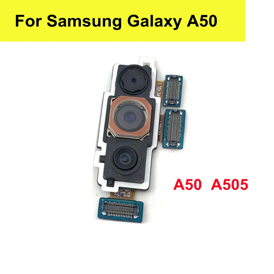 For Samsung Galaxy A50 A505 Rear Camera Main Back Big Camera Module Flex Cable For Samsung A50 Back Camera Replacement
For Samsung Galaxy A50 A505 Rear Camera Main Back Big Camera Module Flex Cable For Samsung A50 Back Camera Replacement