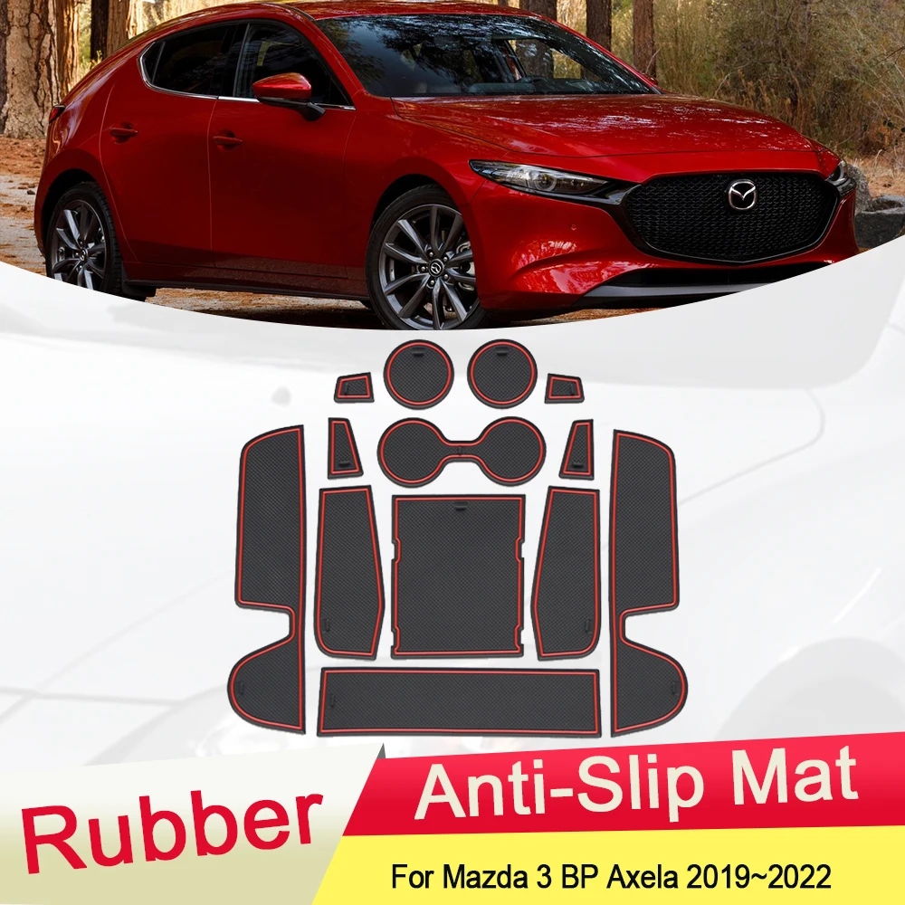 Pad For Mazda 3 BP Axela 2019~2022 2020 2021 Car Lnterior Rubber Anti-slip Mat Door Slot Groove Cup Cushion Coaster Accessories
Pad For Mazda 3 BP Axela 2019~2022 2020 2021 Car Lnterior Rubber Anti-slip Mat Door Slot Groove Cup Cushion Coaster Accessories